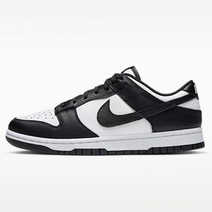 Nike Dunk Low - Panda - Size 7Y - black/white
